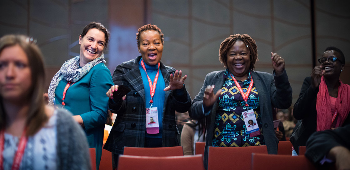 Women at an IAS conference